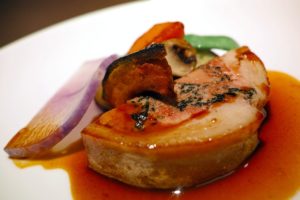 Plat de foi gras